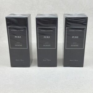 3 PACK FM PURE 457 Fragrance for Him by Federico Mahora Pure Collection 1.7oz
